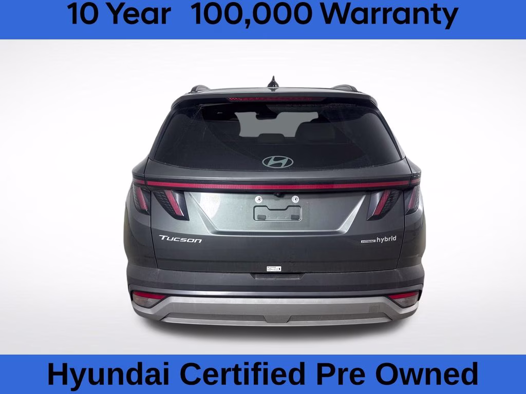2025 Amazon Gray Hyundai Tucson Hybrid SEL Convenience AWD SUV