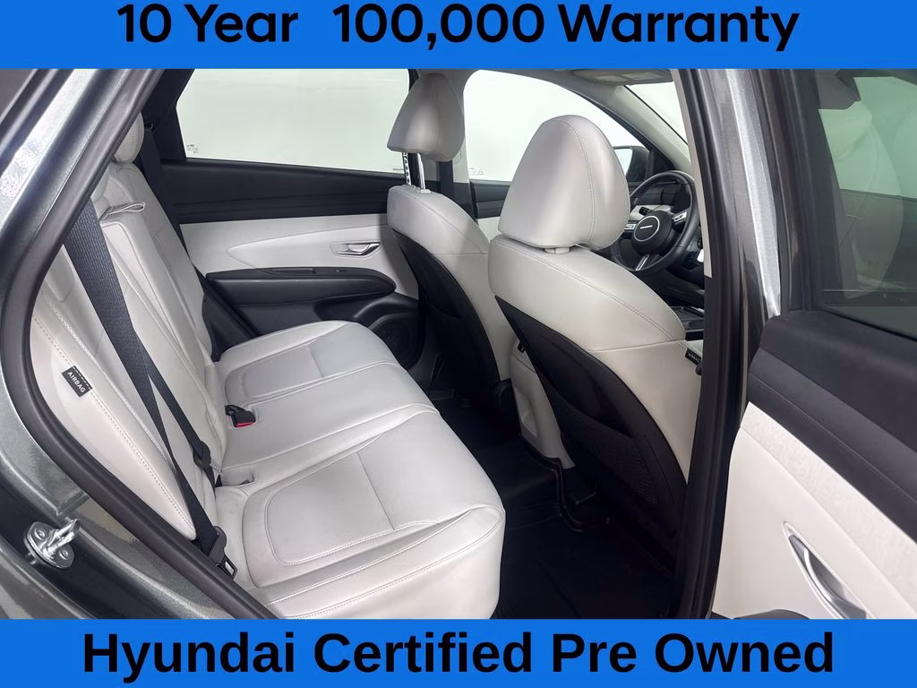 2025 Amazon Gray Hyundai Tucson Hybrid SEL Convenience AWD SUV