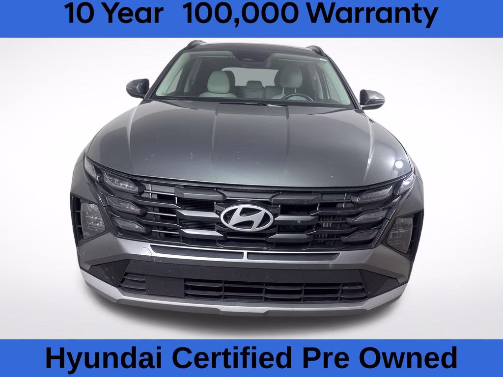 2025 Amazon Gray Hyundai Tucson Hybrid SEL Convenience AWD SUV