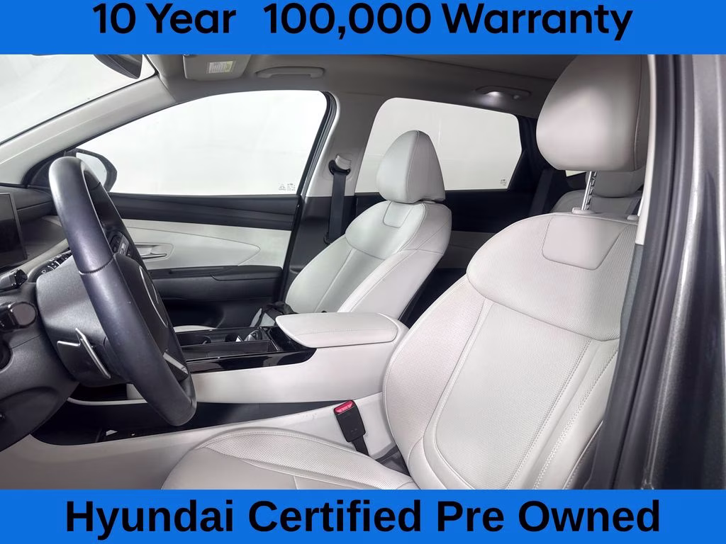 2025 Amazon Gray Hyundai Tucson Hybrid SEL Convenience AWD SUV