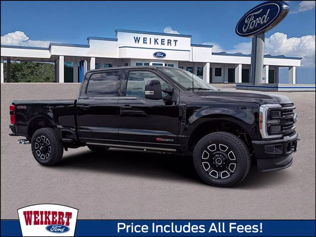 2026 Agate Black Metallic Ford Super Duty F-250 SRW Platinum 4X4 Truck