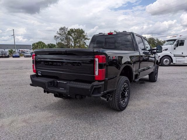 2026 Agate Black Metallic Ford Super Duty F-250 SRW Platinum 4X4 Truck