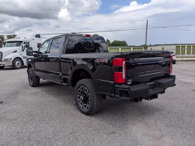 2026 Agate Black Metallic Ford Super Duty F-250 SRW Platinum 4X4 Truck