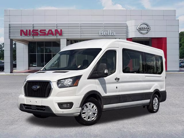 2023 Oxford White Ford Transit-350 XLT RWD Crossover