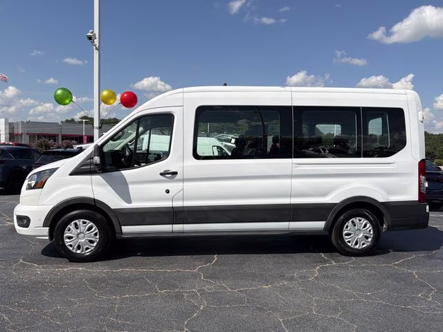 2023 Oxford White Ford Transit-350 XLT RWD Crossover