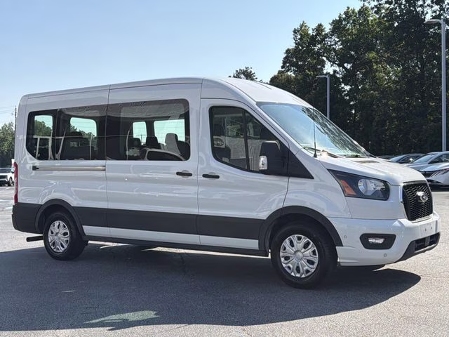 2023 Oxford White Ford Transit-350 XLT RWD Crossover