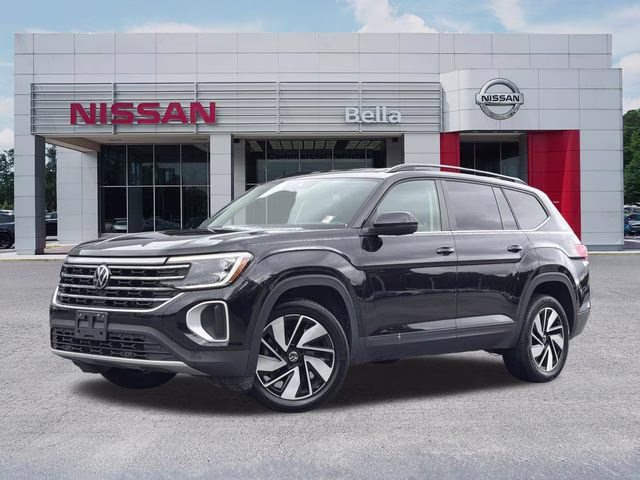 2024 Dark Blue Volkswagen Atlas 2.0T SE w/Technology AWD SUV