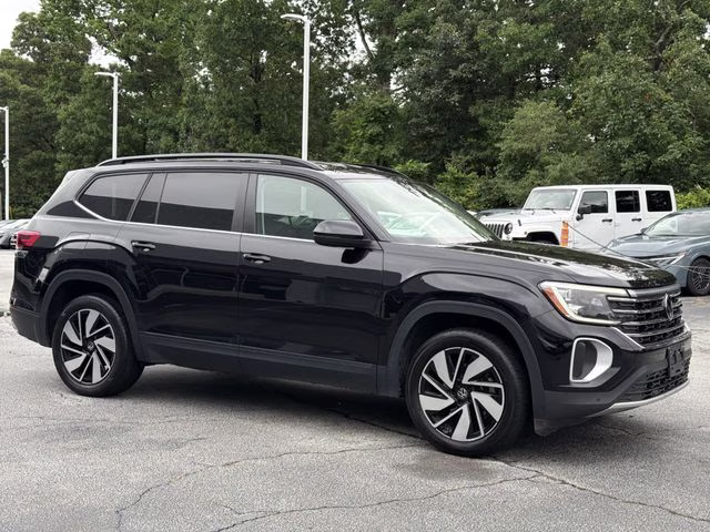 2024 Dark Blue Volkswagen Atlas 2.0T SE w/Technology AWD SUV