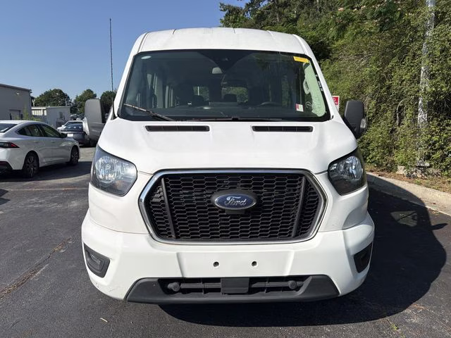 2023 Oxford White Ford Transit-350 XLT RWD Crossover
