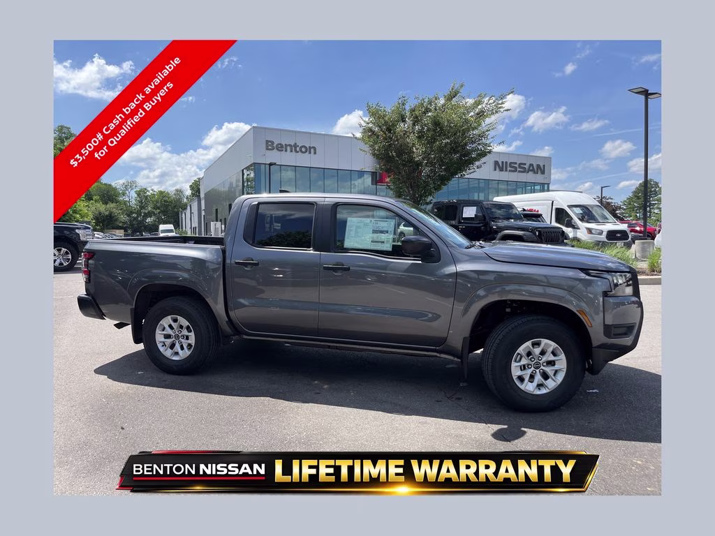 2026 Gun Metallic Nissan Frontier S 4X4 Truck