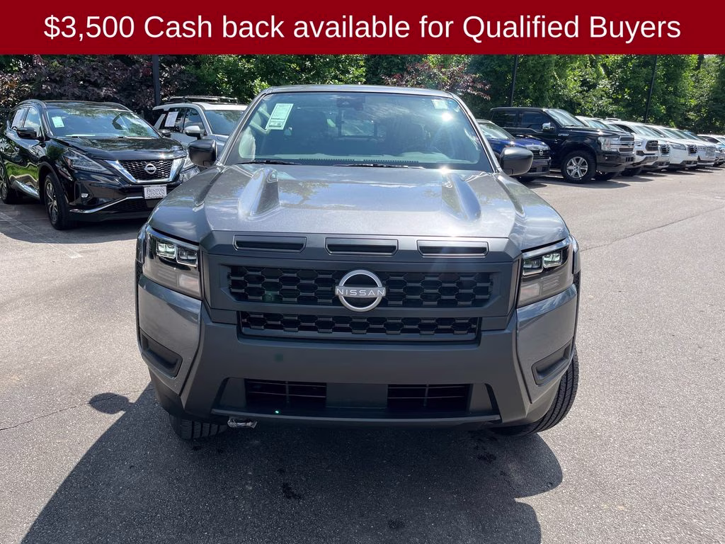2026 Gun Metallic Nissan Frontier S 4X4 Truck