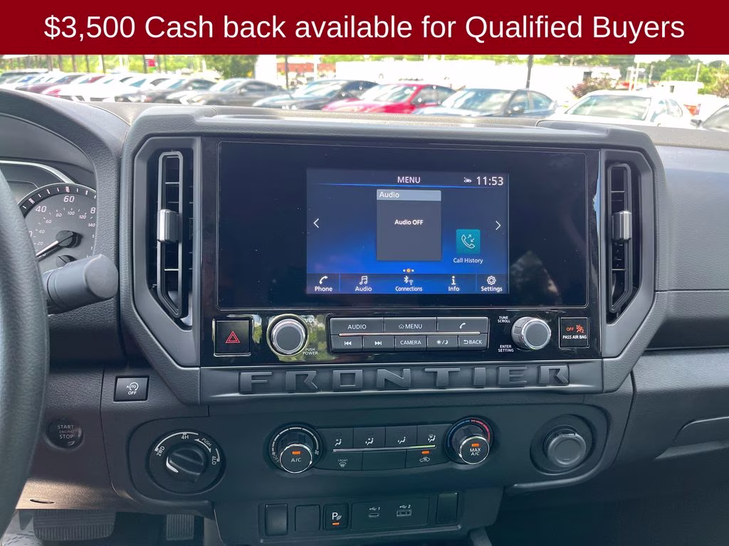 2026 Gun Metallic Nissan Frontier S 4X4 Truck