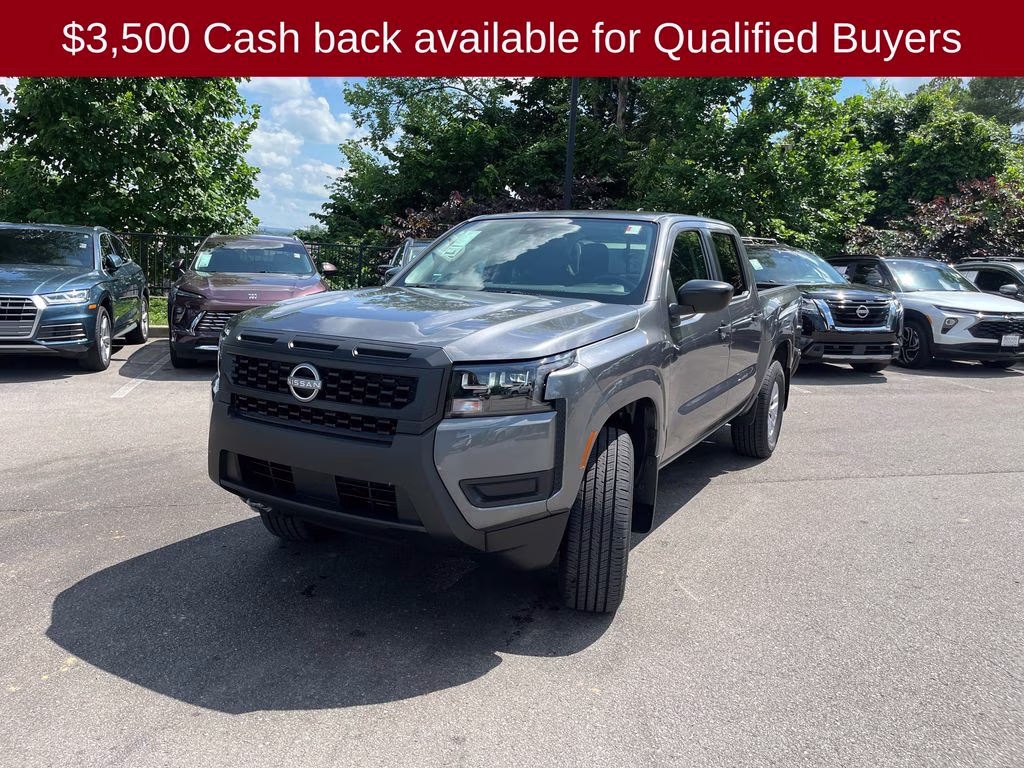 2026 Gun Metallic Nissan Frontier S 4X4 Truck