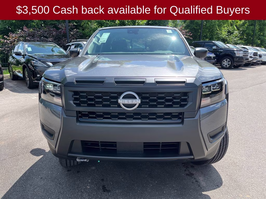 2026 Gun Metallic Nissan Frontier S 4X4 Truck