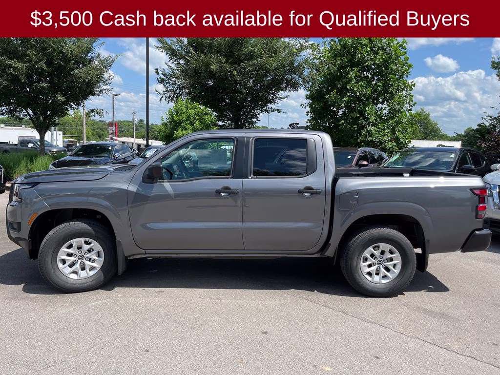 2026 Gun Metallic Nissan Frontier S 4X4 Truck