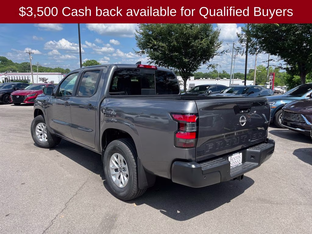 2026 Gun Metallic Nissan Frontier S 4X4 Truck
