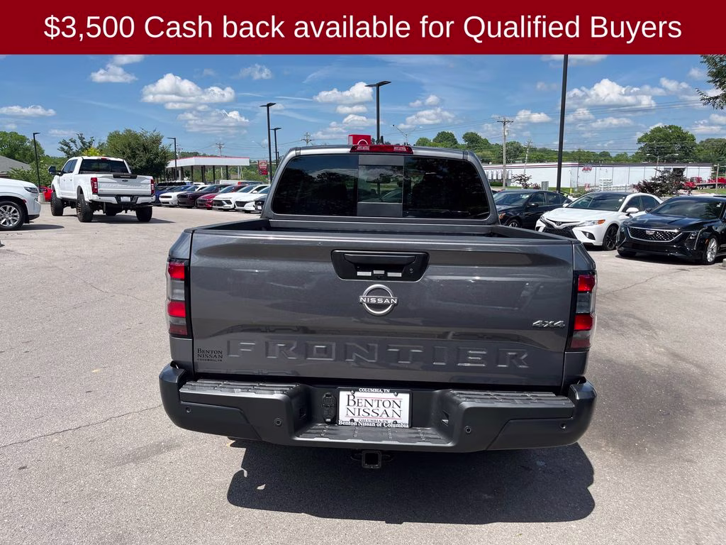 2026 Gun Metallic Nissan Frontier S 4X4 Truck