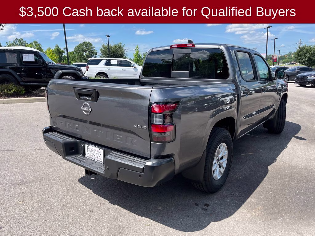 2026 Gun Metallic Nissan Frontier S 4X4 Truck