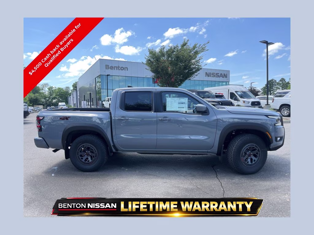 2026 Boulder Gray Pearl Nissan Frontier PRO-4X 4X4 Truck