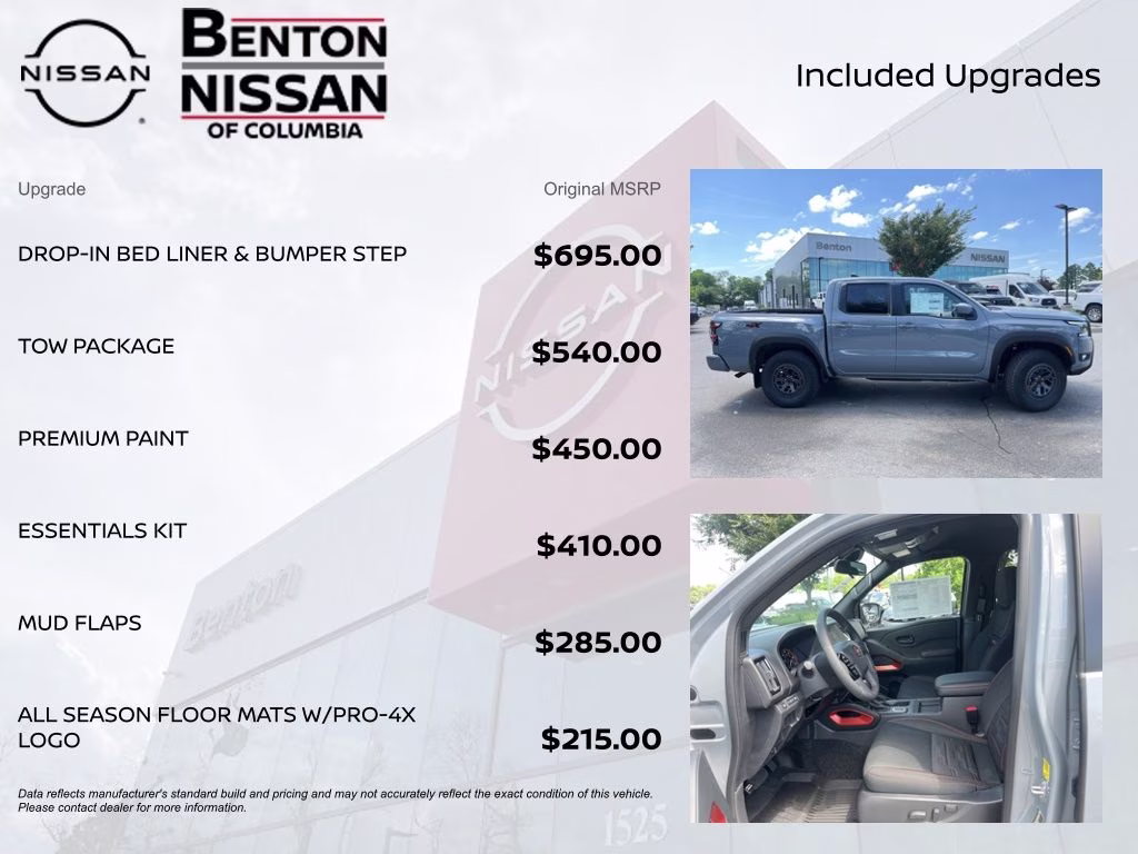 2026 Boulder Gray Pearl Nissan Frontier PRO-4X 4X4 Truck