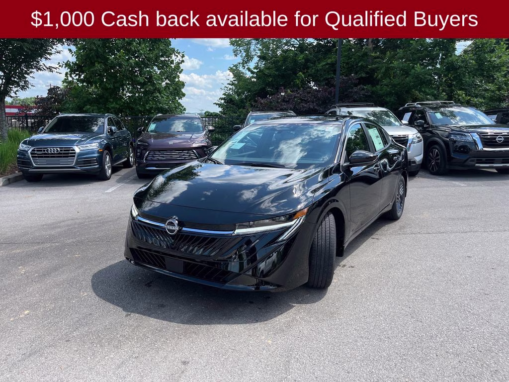 2026 Super Black Nissan Sentra SV FWD Sedan