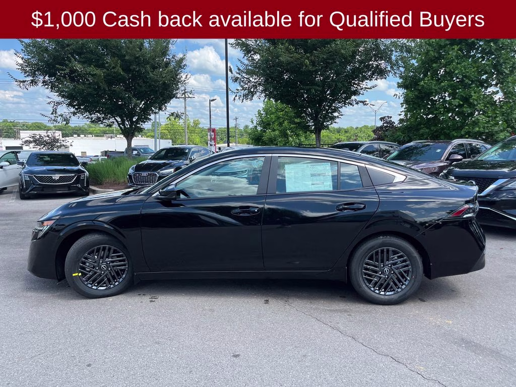2026 Super Black Nissan Sentra SV FWD Sedan