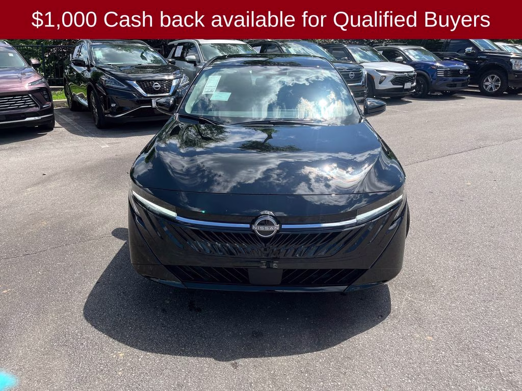 2026 Super Black Nissan Sentra SV FWD Sedan