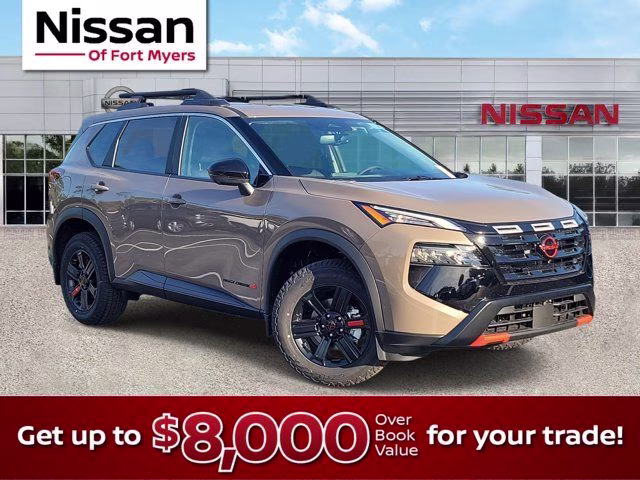 2026 Baja Storm Metallic Nissan Rogue Rock Creek AWD SUV