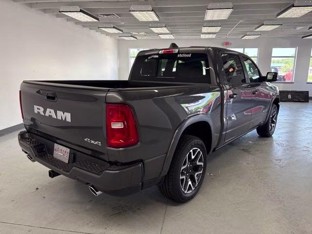 2026 Granite Crystal Metallic Clearcoat Ram 1500 Laramie 4X4 Truck