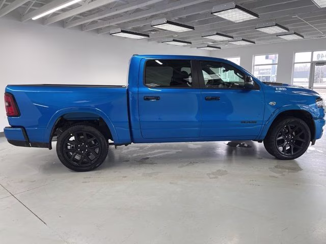 2026 Hydro Blue Pearlcoat Ram 1500 Laramie Night Edition 4X4 Truck