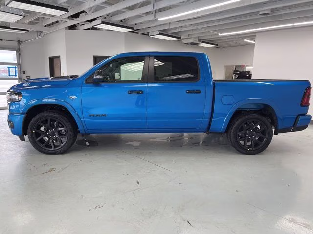 2026 Hydro Blue Pearlcoat Ram 1500 Laramie Night Edition 4X4 Truck