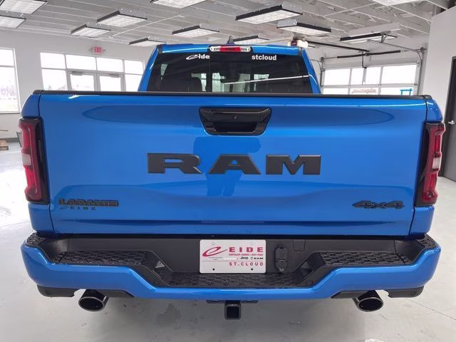 2026 Hydro Blue Pearlcoat Ram 1500 Laramie Night Edition 4X4 Truck