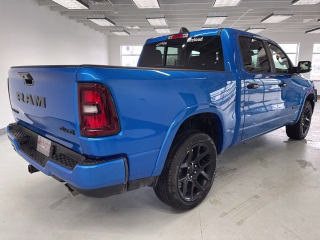 2026 Hydro Blue Pearlcoat Ram 1500 Laramie Night Edition 4X4 Truck