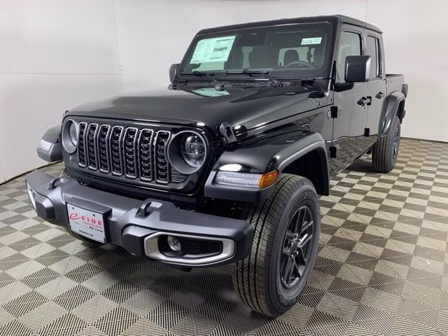 2026 Black Clearcoat Jeep Gladiator Sport S 4X4 Truck