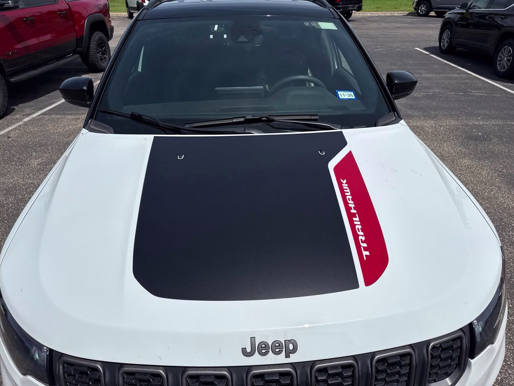2025 Bright White Clearcoat Jeep Compass Trailhawk 4X4 SUV
