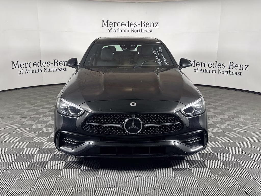 2025 Obsidian Black Metallic Mercedes-Benz C-Class C 300 AWD Sedan