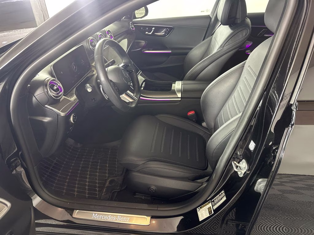 2025 Obsidian Black Metallic Mercedes-Benz C-Class C 300 AWD Sedan