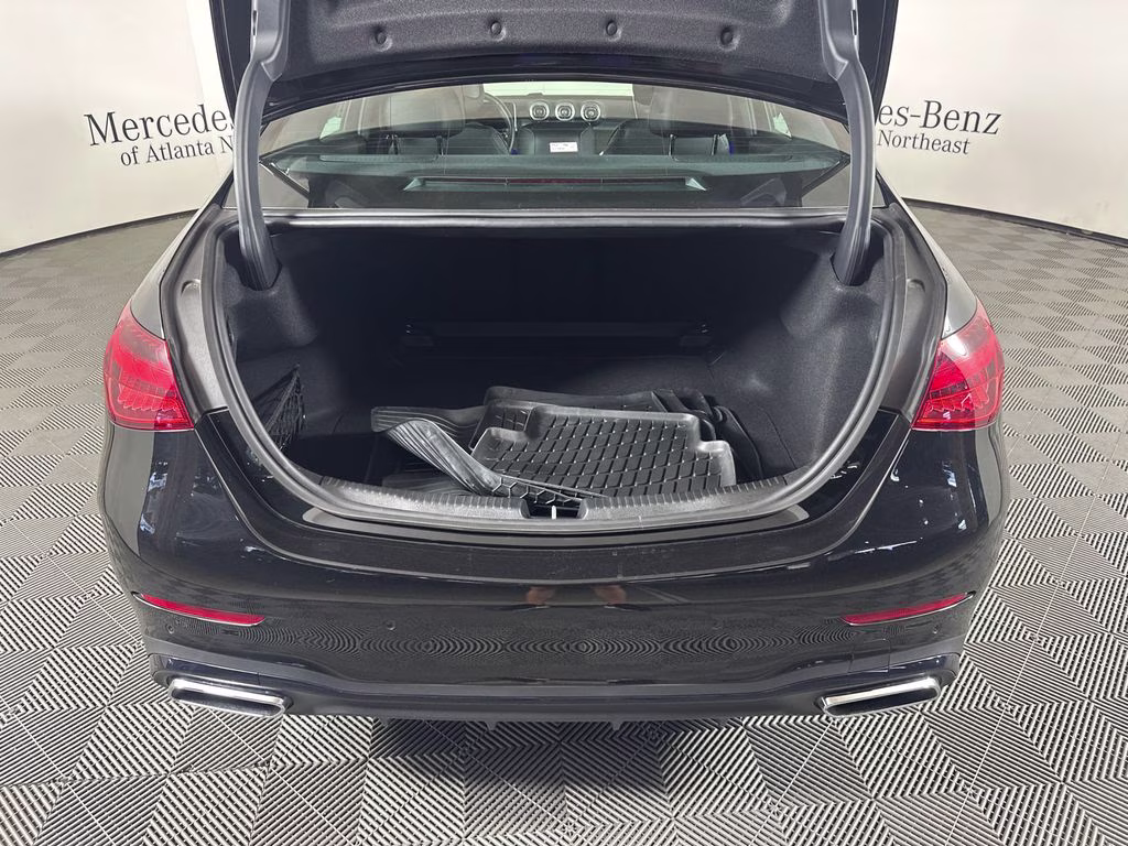 2025 Obsidian Black Metallic Mercedes-Benz C-Class C 300 AWD Sedan