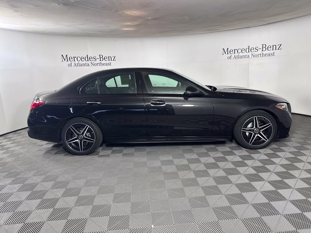 2025 Obsidian Black Metallic Mercedes-Benz C-Class C 300 AWD Sedan