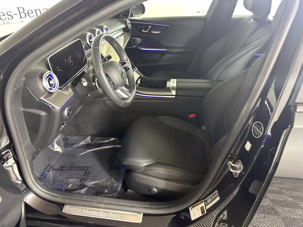 2025 Obsidian Black Metallic Mercedes-Benz C-Class C 300 AWD Sedan
