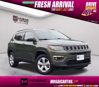 2020 Olive Green Pearlcoat Jeep Compass Latitude SUV