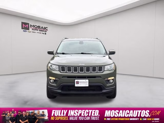 Used 2020 Jeep Compass Latitude with VIN 3C4NJDBB6LT157273 for sale in Zumbrota, Minnesota
