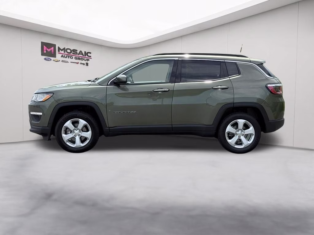 2020 Olive Green Pearlcoat Jeep Compass Latitude 4X4 SUV