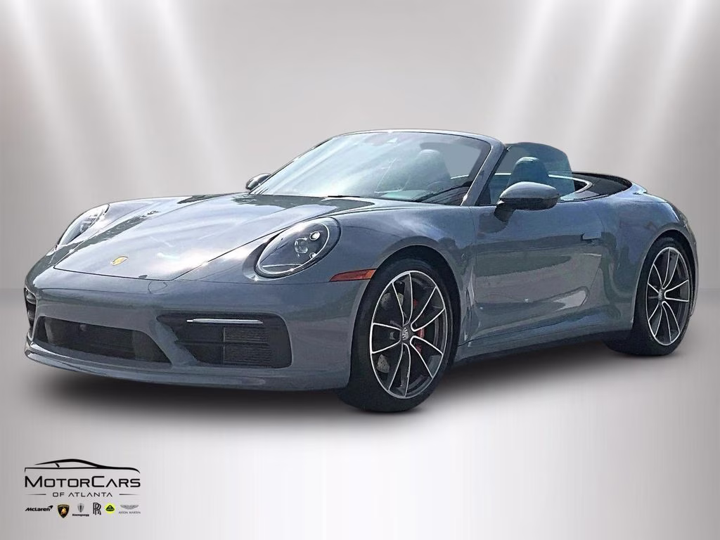 2024 Arctic Grey Porsche 911 Carrera S Convertible