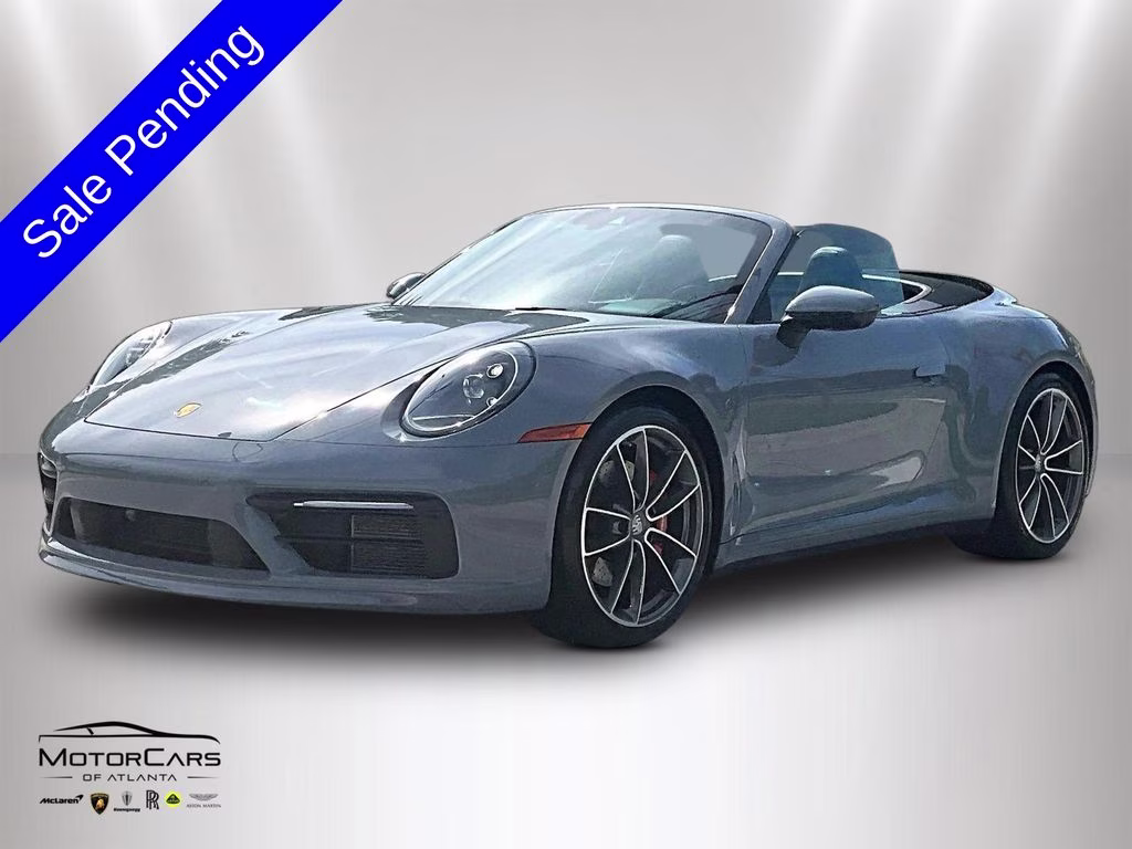 2024 Arctic Grey Porsche 911 Carrera S Convertible