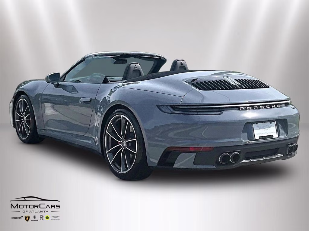 2024 Arctic Grey Porsche 911 Carrera S Convertible