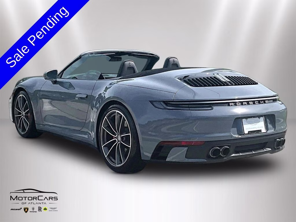 2024 Arctic Grey Porsche 911 Carrera S Convertible