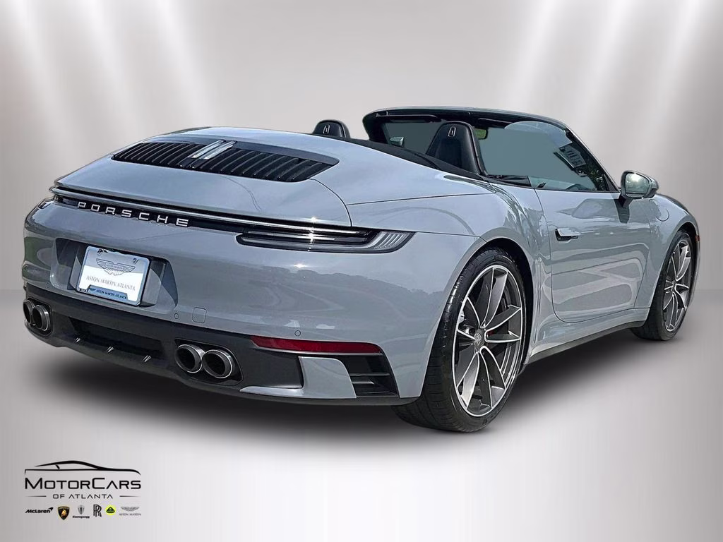 2024 Arctic Grey Porsche 911 Carrera S Convertible