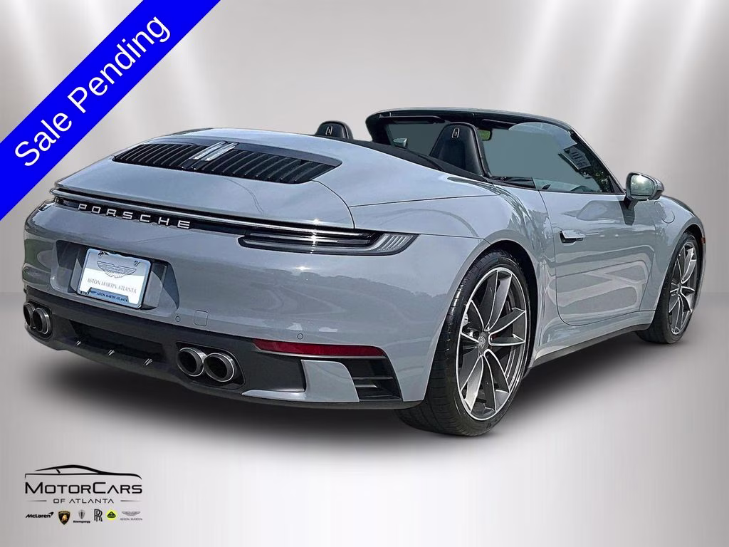 2024 Arctic Grey Porsche 911 Carrera S Convertible