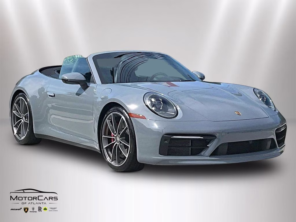 2024 Arctic Grey Porsche 911 Carrera S Convertible